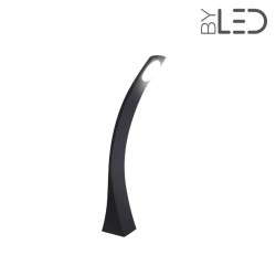 Borne LED extérieure - 6W - 60 cm - 230V - Anthracite - PROME
