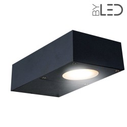 Applique LED murale extérieure - 6W - 230V - Anthracite - TRACK