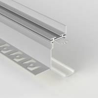 Profilé aluminium à plâtrer pour ruban LED - B02 - CRAFT