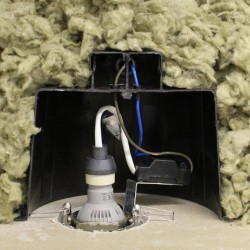 Lot de 3 écarteurs d'isolant (soufflé / panneau / rouleau) pour spots LED encastrés - RAMSPOT RT