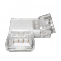 Jonction ruban LED RGB IP20 8-10mm Click en L max 120LEDs/m max 24A