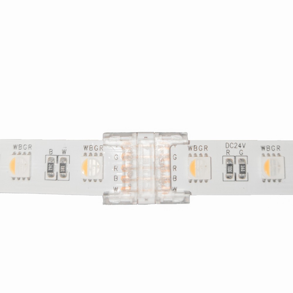 Jonction ruban LED 12mm RGBW IP20 Click à Clipser max 120LEDs/m max 24A