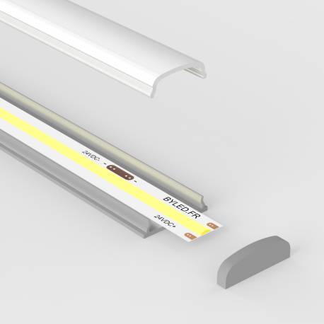 Profilé LED aluminium flexible pour ruban LED - CRAFT - C10