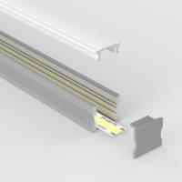 Profilé aluminium en applique pour ruban LED - C33 - CRAFT