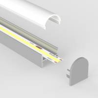 Profilé aluminium arc pour ruban LED - C04 - CRAFT