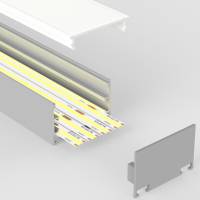 Profilé LED aluminium ruban LED large - CRAFT - C12