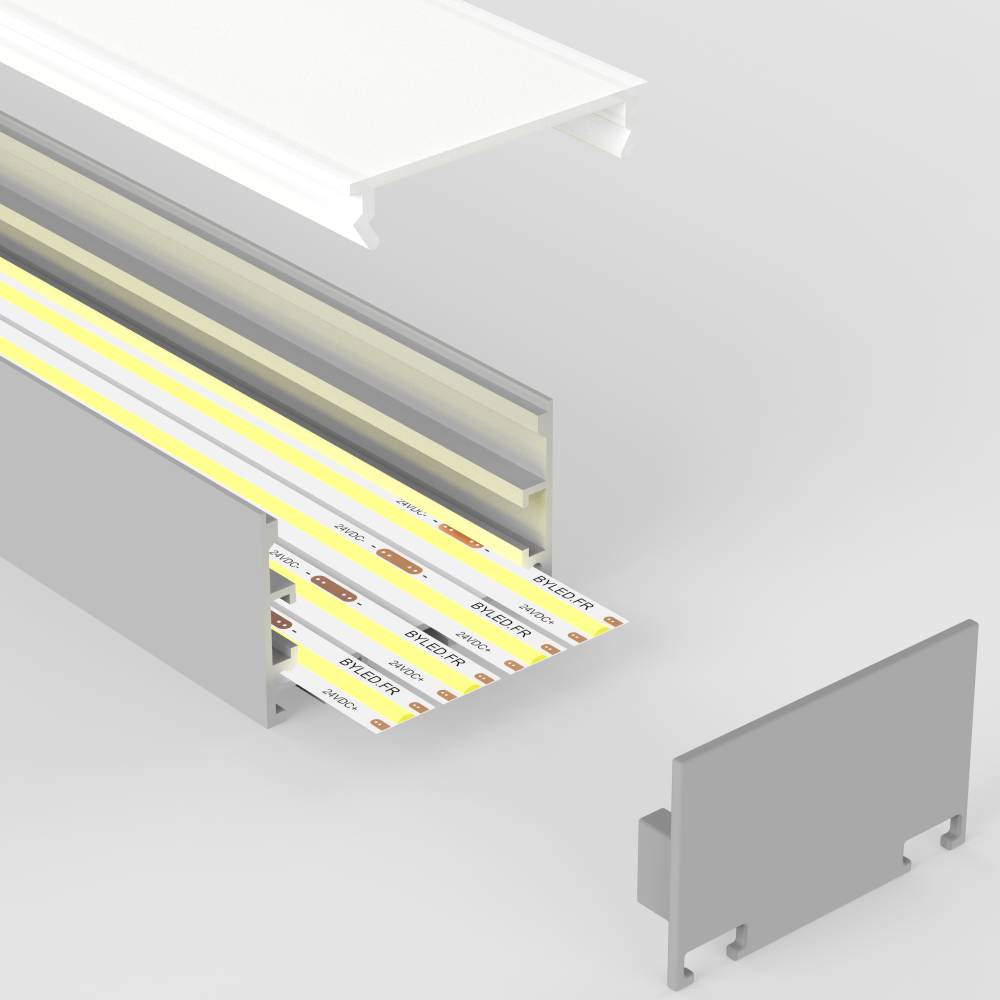 Kit de suspension plafond pour profilé pour ruban LED - ®