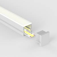 Profilé PVC IP68 pour ruban LED - CRAFT - O01