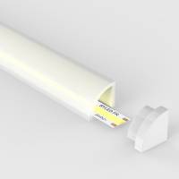 Profilé PVC d'angle IP68 étanche pour ruban LED - O03 - CRAFT