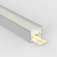 Profilé PVC d'angle IP68 étanche pour ruban LED - CRAFT - O04