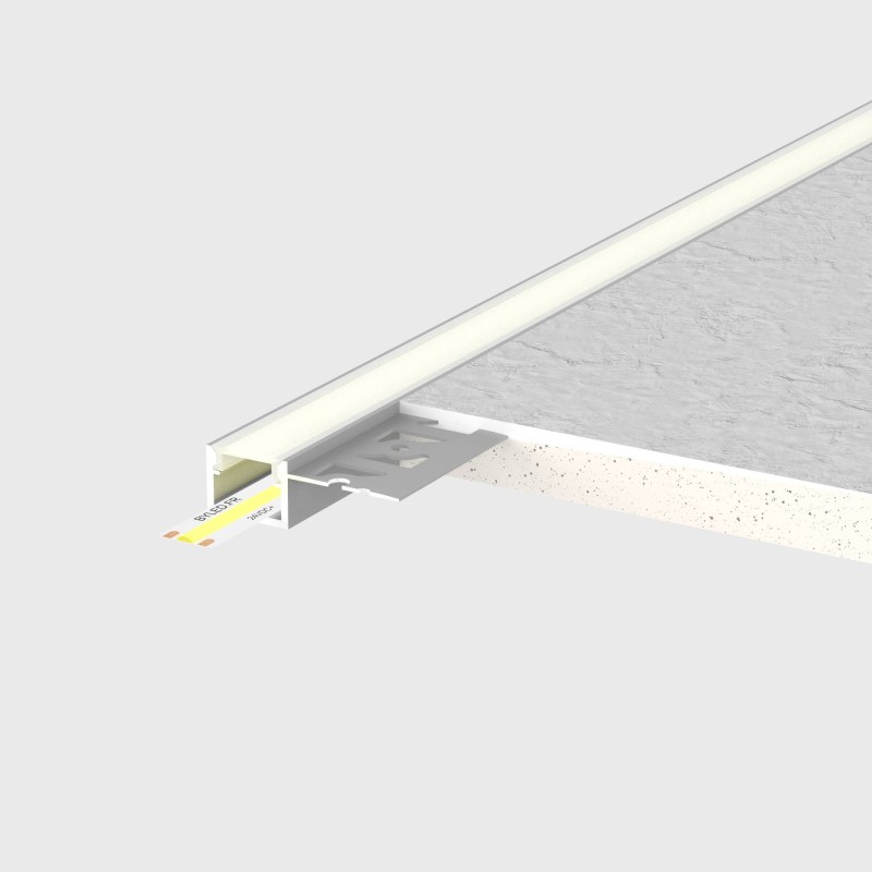 Profilé aluminium encastrable à plâtrer pour ruban LED - E29 - CRAFT