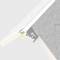 Profilé aluminium à plâtrer pour ruban LED - E27- CRAFT