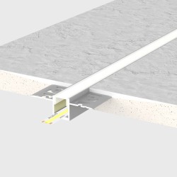 Profilé aluminium encastrable à plâtrer pour ruban LED - Diffuseur givré - E25 - CRAFT