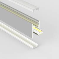 Profilé aluminium suspension up & down pour ruban LED - Diffuseur givré - U01 – CRAFT