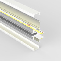 Profilé LED aluminium corniche 2 directions – CRAFT – M04 - Diffuseur givré