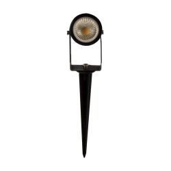 Spot LED à piquer - 3W - 12V ou 230V - Noir - SPIKE 3