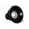 Spot encastrable orientable IP20 pour LED GU10 - OMEGA - Noir