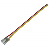 Connecteur pour ruban LED CCT 10mm Clipx + câble 15 cm