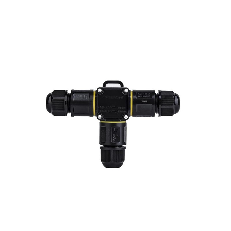 Aiperq Lot De 5 Boîtes De Jonction étanches IP68 230 V Noir