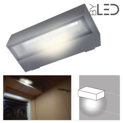 Applique LED murale extérieure rectangulaire - 6W - 230V - KRISS 06