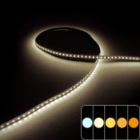 Ruban LED haute fidélité - 9,6W/m - IP20 - Blanc - 120 LED/m - 2835+ - 5m - 24V