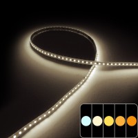 Ruban LED haute fidélité - 9,6W/m - IP65 - Blanc - 120 LED/m - 2835+ - 5m - 24V