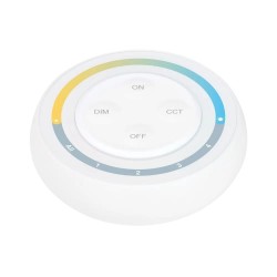 Télécommande tactile Dimmer/CCT 4 zones murale et portative - Miboxer S1W+