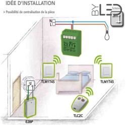 Télérupteur radio MTR2000ERP - Yokis
