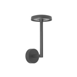 Applique LED extra fine d'extérieur à tête bombée - 7W - 230V - Anthracite - HAALÖ