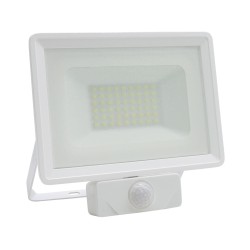Projecteur LED ultra plat à détecteur orientable - 50W - 230V - Blanc - KLINK 50