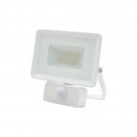 Projecteur LED ultra plat à détecteur orientable - 20W - 230V - Blanc - KLINK 20