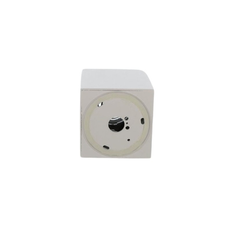 Applique GU10 cubique pour plafond - RT2020 - IP65 - Blanc Sablé - RUBYK