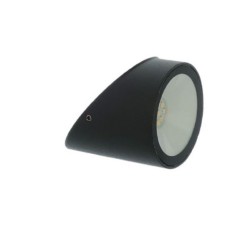 Applique LED mur et plafond oblique extérieure - 3W - 230V - Anthracite - OBLIC