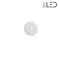Dalle LED ronde 3 W encastrable - extra plate - SUNNY-3