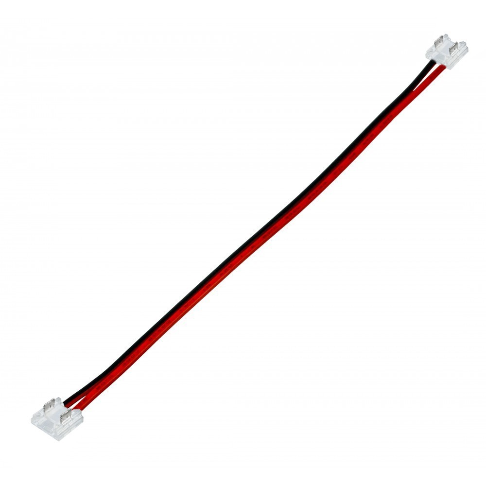 Jonction câblée pour ruban LED mono IP20 5mm sans soudure "Clipx"
