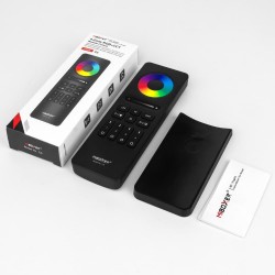 Télécommande murale RGB + CCT - 4 zones - MiBoxer C5 - Noir