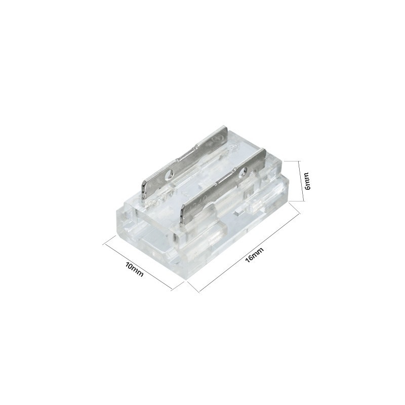 Connecteur 8en1 pour ruban mono 8mm - IP20 - ClipX