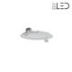 Dalle LED ronde 6 W encastrable - extra plate - SUNNY-6