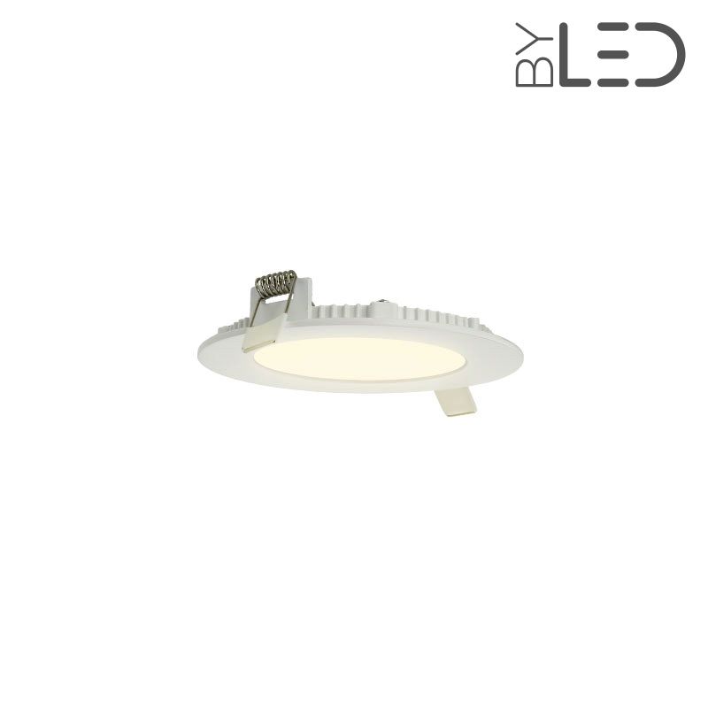 Dalle LED ronde extra plate 6W, encastrable, dimmable en option - ®