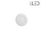 Dalle LED ronde 6 W encastrable - extra plate - SUNNY-6