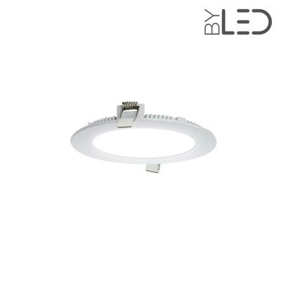Dalle LED ronde 9 W encastrable - extra plate - SUNNY-9