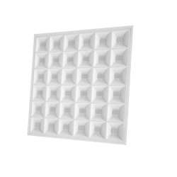 Lot de 10 dalles LED 60x60 - UGR19 - 110 lm/W - 40W - 230V - MATRX