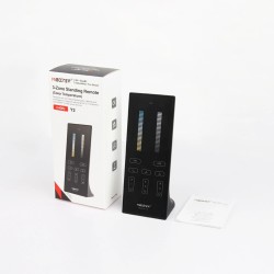 Télécommande verticale - Dimmer/CCT  - 3 zones - MiBoxer Y2 - Noir
