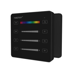 Télécommande murale pour ruban LED digital - MiBoxer B6 - Noir