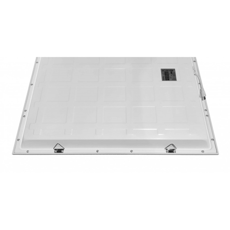 Lot de 100 dalles LED 60x60 - UGR19 - 155 lm/W - Blanc jour - 25W - 230V + 4 crochets