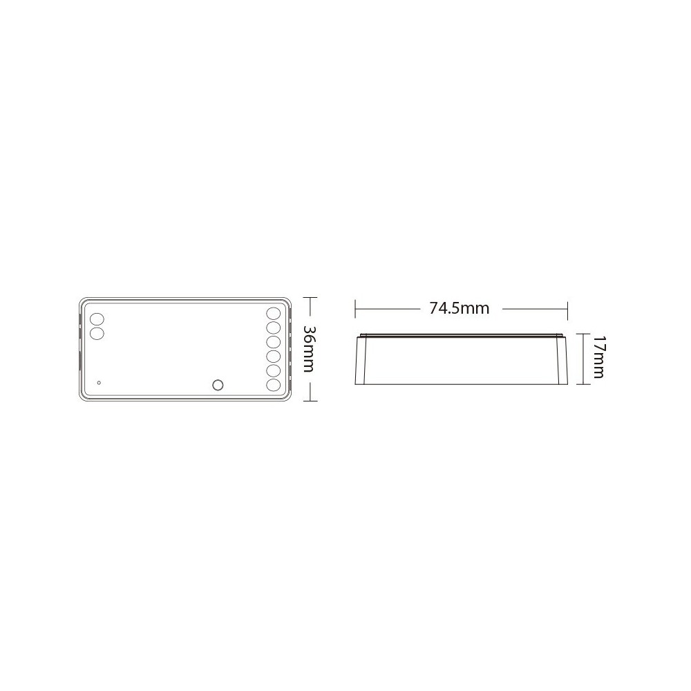Controleur digital 10A-RGBW- MiBoxer - SPIR3