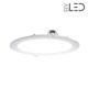 Dalle LED ronde 18 W encastrable - extra plate - SUNNY-18
