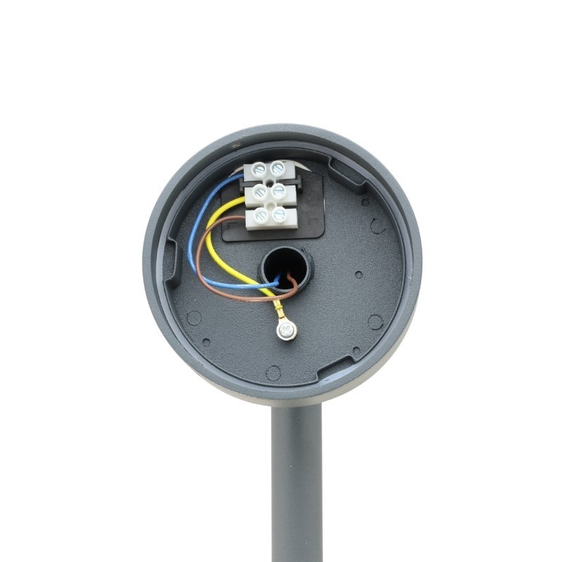 Applique LED extra fine d'extérieur à tête bombée - 7W - anthracite - Haalö 