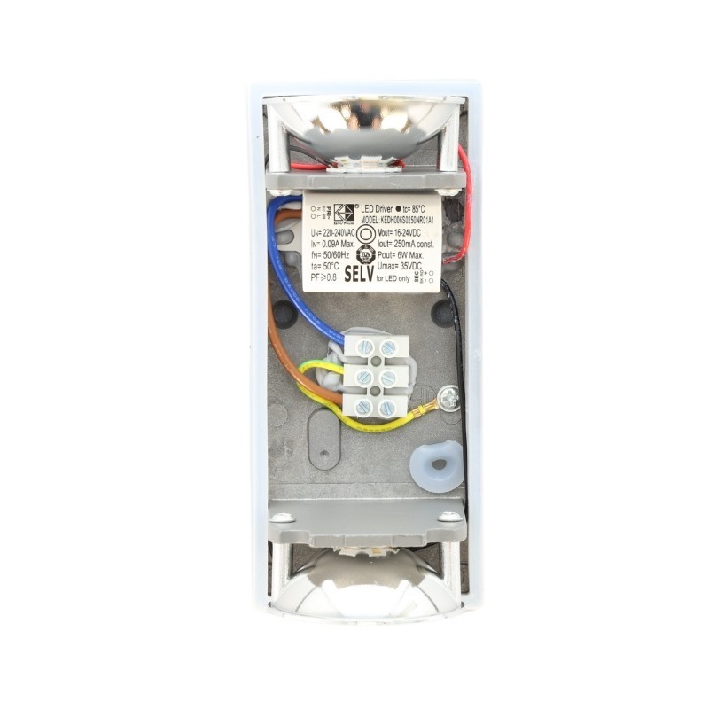 Spot LED mural orientable double GU10 – Twins