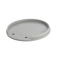 Embout de finition pour profilé T33-R60 non troué - Gris (l'unité)